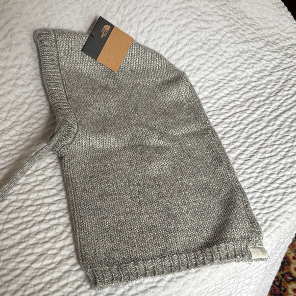 Northface face Gray Sweater Hoodie - Picture 1 of 6